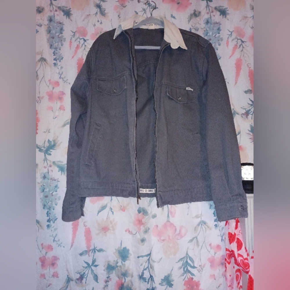 DROORS  vintage Zip Up Utility Street Wear Very Rare